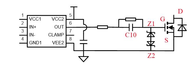 SiC MOSFET替代Si MOSFET,只有单电源正电压时如何实现负压？