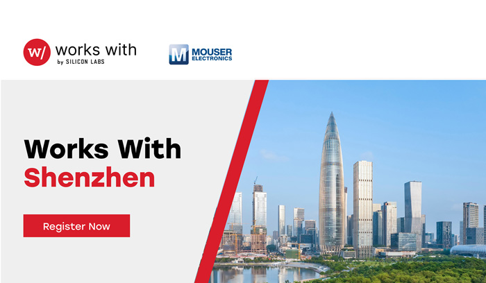 跨界物联创新:贸泽电子以白金赞助商身份助力Works With 2025 跨界物联创新:贸泽电子以白金赞助商身份助力Works With 2025