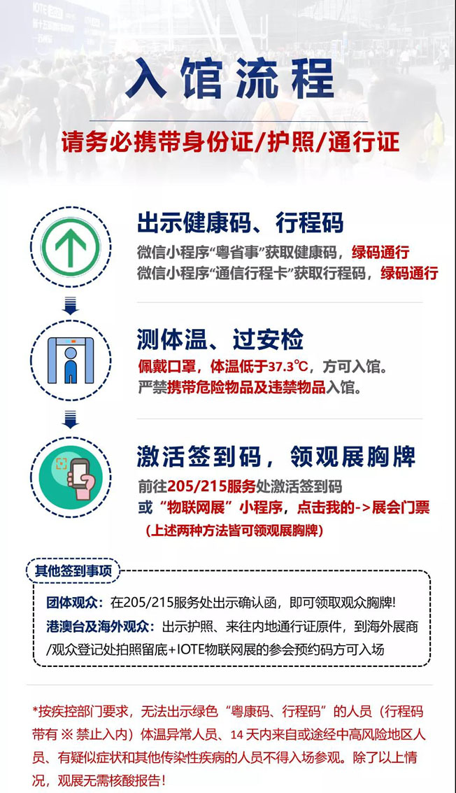 IOTE物联网展参观指南丨面对面对接最优秀的企业，听最前沿的会议！