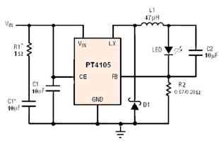 几款低压升压LED驱动IC 几款低压升压LED驱动IC