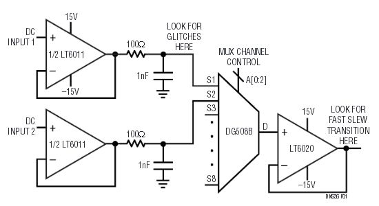 高精度运放能在低功率实现快速多路复用 高精度运放能在低功率实现快速多路复用