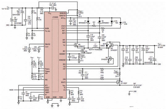 55V 高效降压-升压电源管理器和多化学电池充电器 55V 高效降压-升压电源管理器和多化学电池充电器